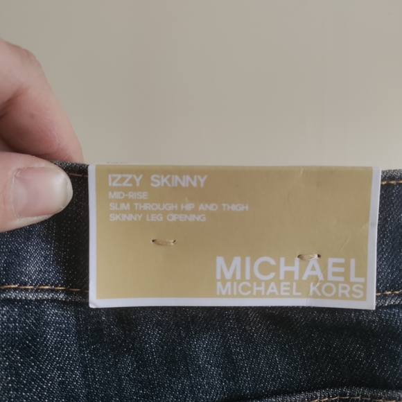 Michael Kors Izzy Skinny Mid-Rise Skinny Leg - Picture 2 of 6